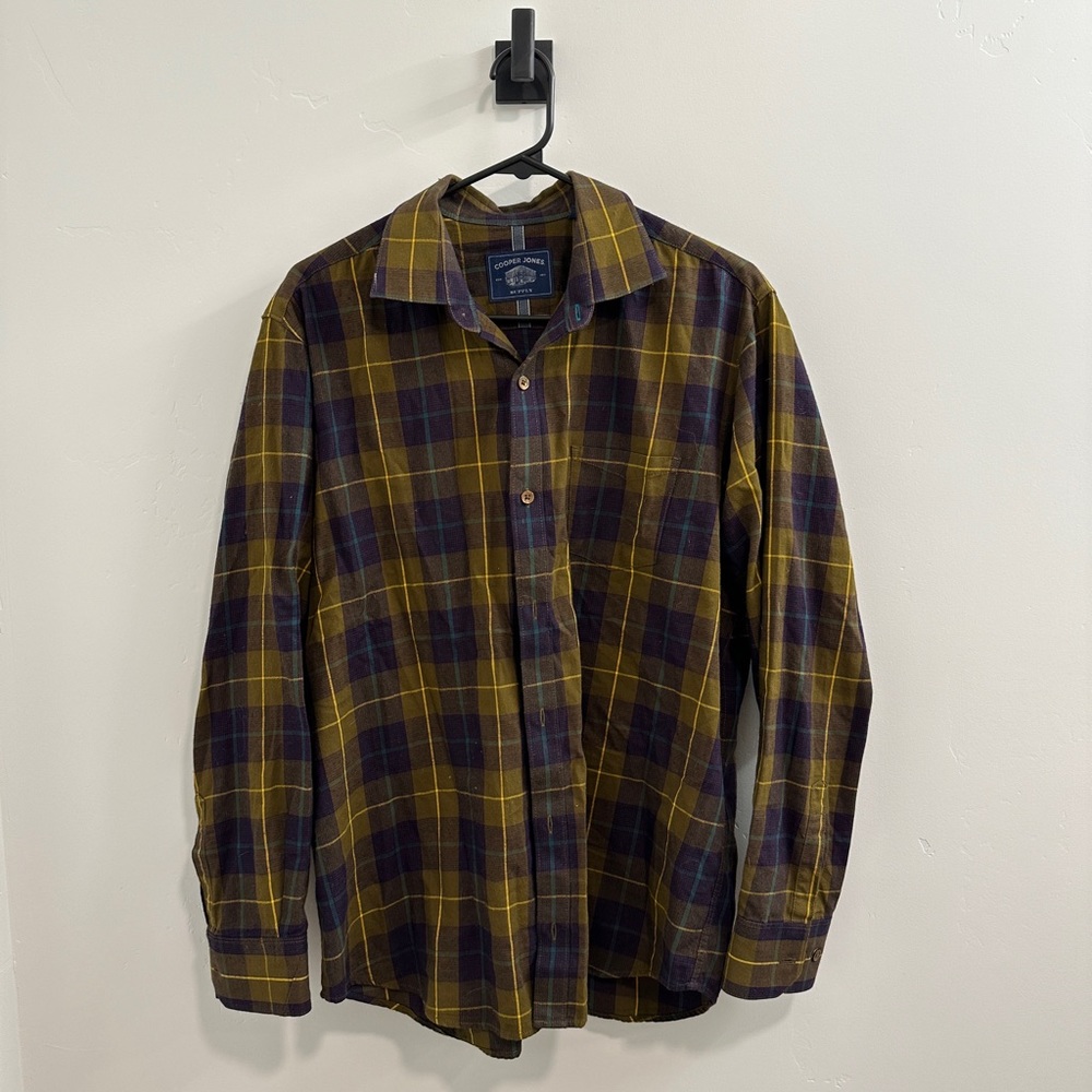 Flannel pattern button down